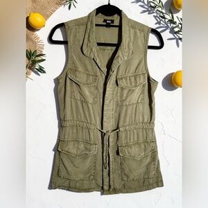 Mossimo Supply Co. Olive Green Tank Top